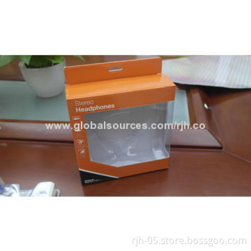 Headphones, Manufacture in China, Lightweight and Comfortable, Universal 3.5mm Gold Plug